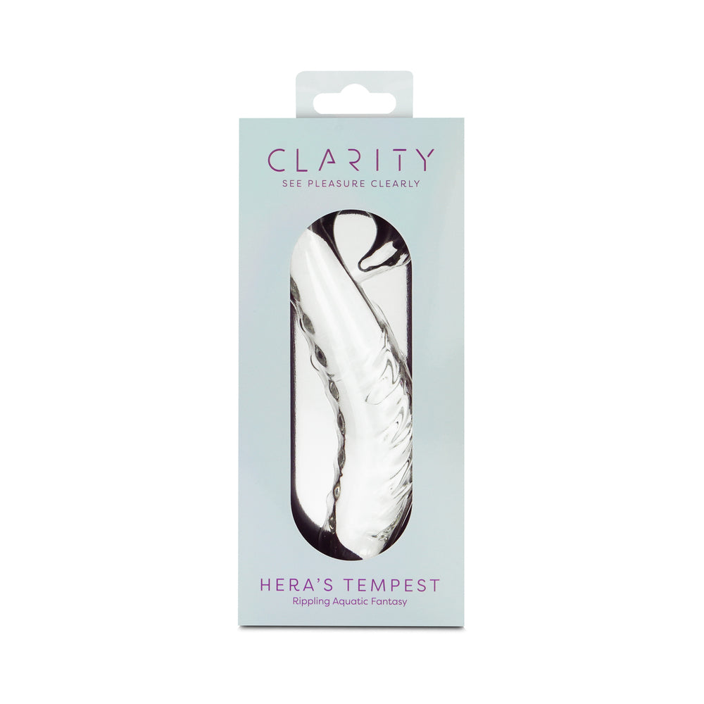 Hera's Tempest Glass Dildo